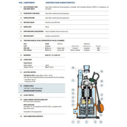 Panardinamas vandens siurblys šuliniams Pedrollo TOP MULTI 5 EVO
