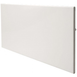 El. radiatorius Adax Iver H KWT atsparus aptaškymui, baltas