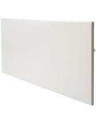 El. radiatorius Adax Iver H KWT atsparus aptaškymui, baltas