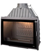 Ketinis židinio ugniakuras Seguin Super 9, tonuotu stiklu, 24 kW