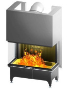 Plieninis židinio ugniakuras Spartherm Varia AS-3RLh-4S, 10.9 kW