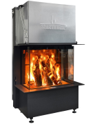 Plieninis židinio ugniakuras Spartherm Premium A-3RL-80h