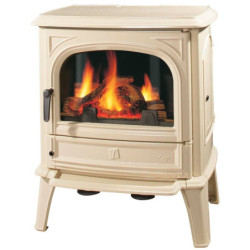 Ketinė krosnelė Seguin SAPHIR, kreminė, su oro padavimu iš lauko