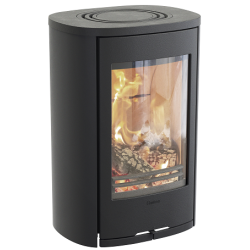 Plieninė krosnelė Nibe Contura C810W:1 Style, juoda, 3 - 7 kW