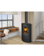 Plieninė krosnelė Romotop Ovalis 03, 8 kW