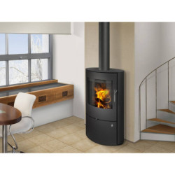 Plieninė krosnelė Romotop Ovalis 03, 8 kW