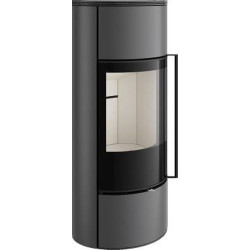 Plieninė krosnelė Spartherm Senso L, titano spalvos, iki 9.1 kW