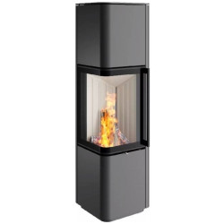 Plieninė krosnelė Spartherm CUBO L RLA, 4.5 - 7.7 kW, titanas