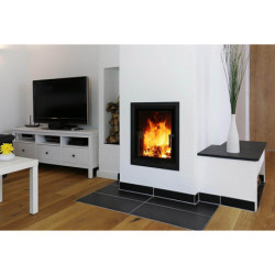 Plieninis židinio ugniakuras Schmid Lina TV 6751s, 3.2 - 11 kW