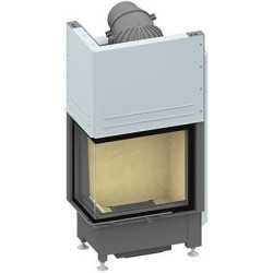 Plieninis židinio ugniakuras Schmid Ekko L 55(34)45h, 5 kW