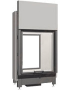 Plieninis židinio ugniakuras Schmid Lina TV 6751h, 3.2 - 11 kW