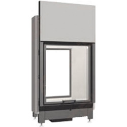 Plieninis židinio ugniakuras Schmid Lina TV 6751h, 3.2 - 11 kW