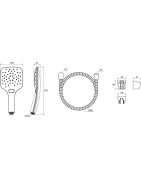 Dušo komplektas Ravak 907.00