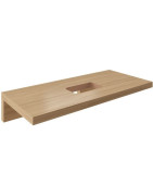 Plokštė po praustuvu Ravak L, ąžuolo spalvos