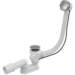 Vonios sifonas Ravak II 800, su persipylimu