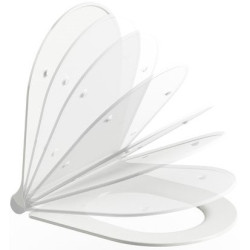 Unitazo sėdynė su dangčiu Ravak Uni Chrome Slim, Soft-Close