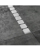 Nutekamasis dušo latakas Ravak 10°, nerūdijantis plienas, 850 mm