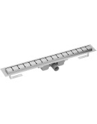 Nutekamasis dušo latakas Ravak 10°, nerūdijantis plienas, 105 cm