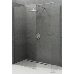 Dušo kabina Ravak Walk-in Wall, blizgi, skaidrus stiklas