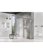 Montavimo rinkinys Ravak W SET-80 Wall/Corner, juodas laikiklis