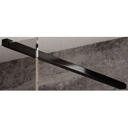 Montavimo rinkinys Ravak W SET-100 Wall/Corner, juodas laikiklis