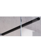 Montavimo rinkinys Ravak W SET-90 Free, juodi laikikliai