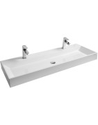 Praustuvas Ravak Natural Duo, 1200x450 mm, balta