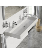 Praustuvas Ravak Natural Duo, 1200x450 mm, balta