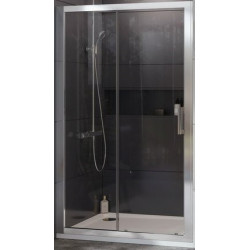 Dušo durys Ravak 10° 10DP2-110, dviejų elementų, stumdomosios