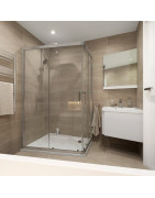 Dušo padėklas Ravak Asymetric Pro R 10°, baltas, 120x90 cm