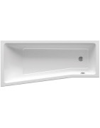 Vonia Ravak BeHappy II L/R, įvairių matmenų, sniego baltumo