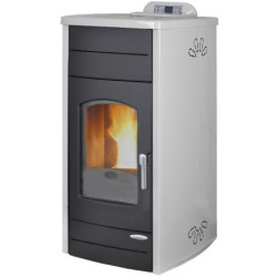 Granulinė krosnelė su vandens kontūru Laminox Greta Idro Plus