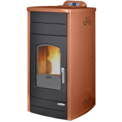 Granulinė krosnelė su vandens kontūru Laminox Greta Idro Plus