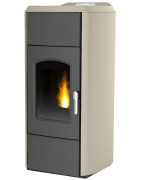 Granulinė krosnelė su vandens kontūru Laminox Carlotta Idro Lux