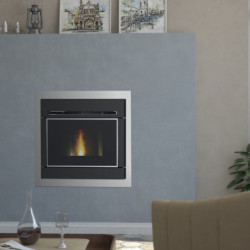 Granulinis židinys Laminox Eolo Air 12, antracito spalvos