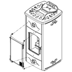 Apsauga nuo vaikų Laminox PLT-PROT G, 343x550 mm
