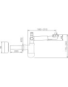 Praustuvo sifonas Ravak, baltas