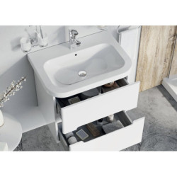 Praustuvo spintelė Ravak SD Chrome II 550, balta