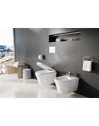 Bidė Ravak Chrome, pakabinama, baltos spalvos