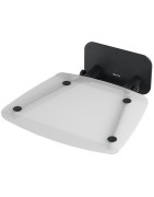 Dušo sėdynė Ravak Ovo B II, atlenkiama, skaidri/juoda