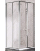 Dušo kabina Ravak Supernova SRV2-100, satinas