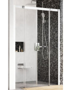 Dušo durys Ravak MSD4-200, keturių elementų, skaidrus stiklas