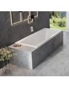 Stačiakampė vonia Ravak Formy 02 Slim, sniego baltumo, 180x80 cm