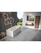 Stačiakampė vonia Ravak Formy 02 Slim, sniego baltumo, 180x80 cm