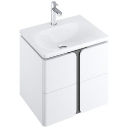 Praustuvo spintelė Ravak SD Balance 500, balta/grafitas