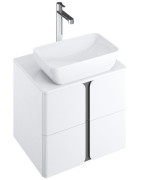 Plokštė po praustuvu Ravak Balance 600, baltos spalvos