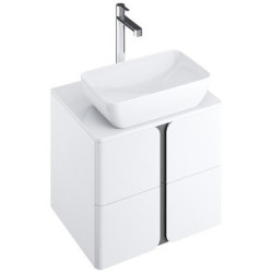 Plokštė po praustuvu Ravak Balance 600, baltos spalvos