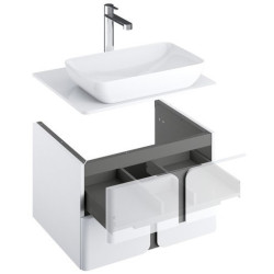 Plokštė po praustuvu Ravak Balance 800, baltos spalvos