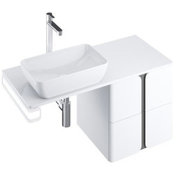 Plokštė po praustuvu Ravak Balance 1200, baltos spalvos