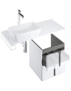 Plokštė po praustuvu Ravak Balance 1200, baltos spalvos